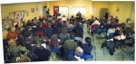 Delegates at antifascist conference
